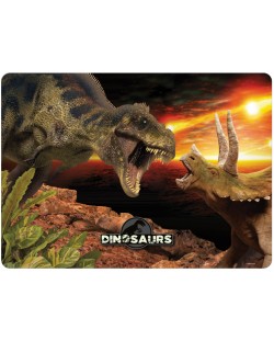 Substrat de birou Derform Dinosaur 18 - Laminat