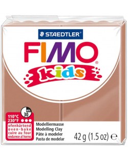 Pasta polimerica Staedtler Fimo Kids - cuoare maro deschis