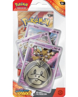 Pokemon TCG: Scarlet & Violet 8 Surging Sparks Premium Checklane Blister - Alakazam