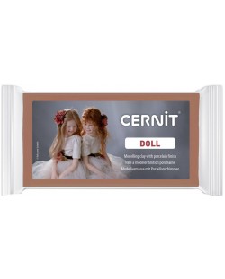 Argila polimerică Cernit Doll - Caramel, 500 g