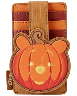 Portofel pentru carduri Loungefly Disney: Winne the Pooh - Pumpkin