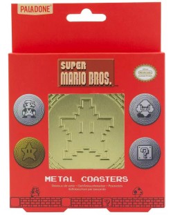 Suporturi de pahare Paladone Games: Super Mario Bros. - Icons