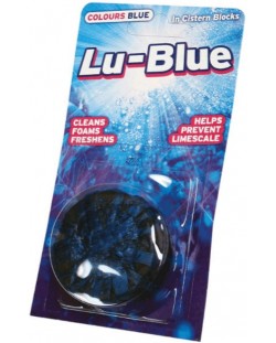 Tableta de curățare Lu Blue - WC, 1 buc., albastru 