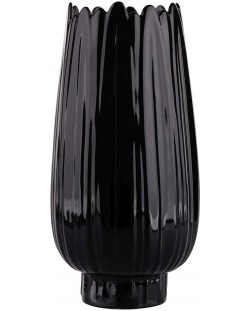 Vază de porțelan ADS - negru, 12 х 12 х 24.5 cm