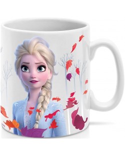 Cana din portelan Disney Frozen II - Elsa, 320 ml