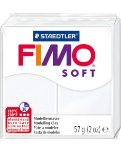 Argila polimerica Staedtler Fimo Soft, 57 g, gri 80