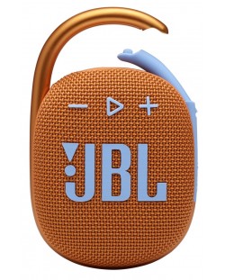 Boxa mini JBL - Clip 4, portocalie