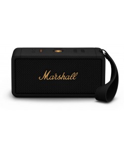 Boxă portabilă Marshall - Middleton, Black & Brass