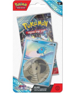 Pokemon TCG: Scarlet & Violet 7 Stellar Crown Checklane Blister - Horsea