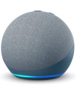 Boxa portabula Amazon - Echo Dot 4, Alexa,  albastra