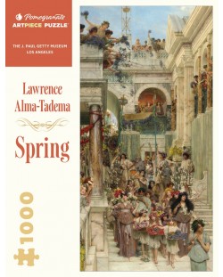 Puzzle Pomegranate de 1000 piese - Lawrence Alma-Tadema, Spring