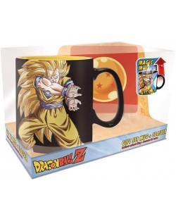 Set cadou ABYstyle Animation: Dragon Ball Z - Super Saiyan 3 Goku