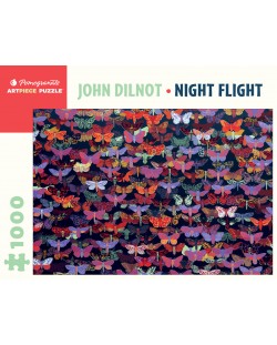 Puzzle Pomegranate de 1000 piese - Zbor de noapte, John Dilnot