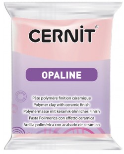 Argilă polimerică Cernit Opaline - Roz, 56 g