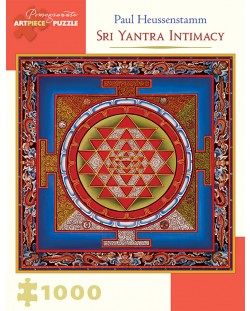 Puzzle Pomegranate de 1000 piese - Intimitatea Sri Yantra, Paul Heussenstamm