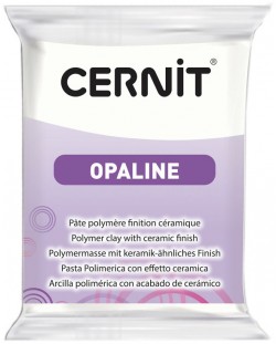 Argilă polimerică Cernit Opaline - Alb, 56 g