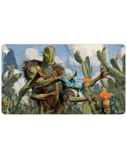 Pad pentru joc de cărți Ultra Pro Playmat: Magic The Gathering - Outlaws of Thunder Junction, Green