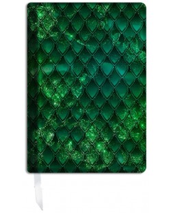Husa pentru carte Dragon treasure - Emerald Green