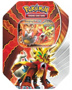 Pokemon TCG: Paradox Destinies Tin - Gouging Fire