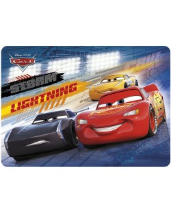 Protectie birou  Derform - Cars Lightning, carton