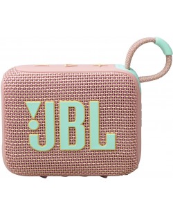 Boxă portabilă JBL - Go 4, roz