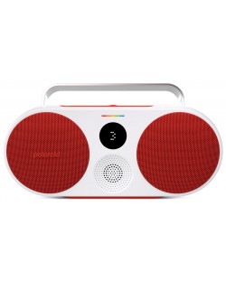 Boxă portabilă Polaroid - P3, roșie/albă