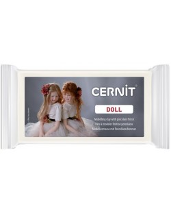 Argila polimerică Cernit Doll - Alb, 500 g