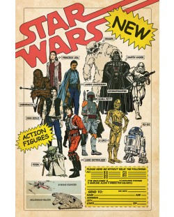 Poster maxi Pyramid - Star Wars (Action Figures)