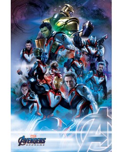 Poster maxi Pyramid - Avengers: Endgame (Quantum Realm Suits)
