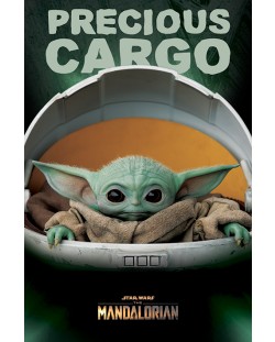 Poster maxi Pyramid - Star Wars: The Mandalorian (Precious Cargo)