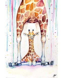 Poster maxi Pyramid - Marc Allante (Gorgeus Giraffes)