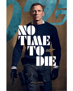 Poster maxi Pyramid - James Bond (No Time To Die - James Stance)