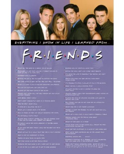 Poster maxi Pyramid - Friends (Everything I Know)