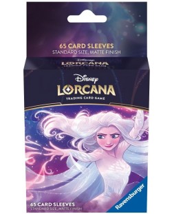 Protectori pentru cărți Disney Lorcana TCG: The First Chapter Card Sleeves - Elsa (65 buc.)