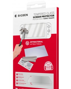 Protector pentru ecran Big Ben Tempered Glass Screen Protector (Nintendo Switch OLED)