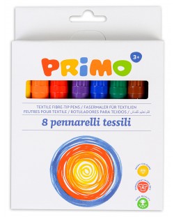 Markere textile Primo - 8 culori