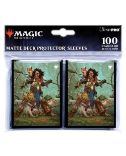 Protecții pentru cărți  Ultra Pro - Magic: The Gathering Wilds of Eldraine, Ellivere of the Wild Court (100 buc.)