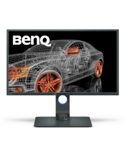 Monitor profesional BenQ - PD3200Q, 32", 2K, VA, swivel, gri