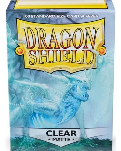 Manșoane Dragon Shield - Matte Clear (100 buc.)