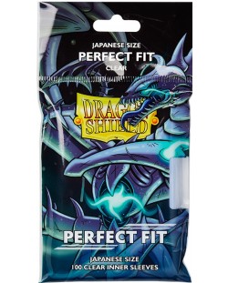 Dragon Shield Perfect Fit Sleeves - Small Clear (100 buc.)