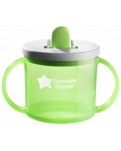Cupa de tranziție Tommee Tippee - Prima ceașcă, 4 m+, 190 ml, verde