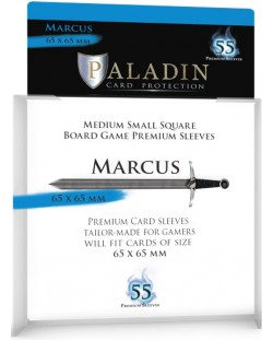 Protectori de carduri Paladin - Marcus 65 x 65 (55 buc.)