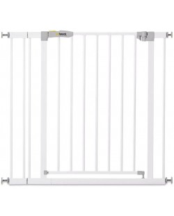 Gard de protectie copii Hauck -Stop N Safe 2,White, cu prelungire 9 cm