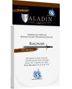 Protectori pentru carti  -  Paladin - Ragnar, 54 x 86