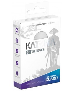 Protectii Ultimate Guard Katana Sleeves - Japanese Size, albe (60 buc.)