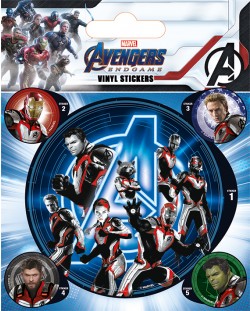 Stickere Pyramid - Avengers Endgame (Quantum Realm Suits), 5 броя