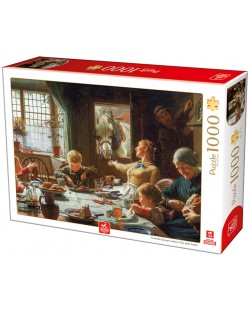 Puzzle Deico Games de 1000 piese - Frederick George Cotman, One of the Family