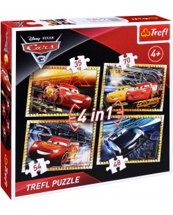 Puzzle Trefl 4 in 1 - Gata pentru concurs