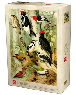 Puzzle Deico Games de 1000 piese - Encyclopedia, Birds