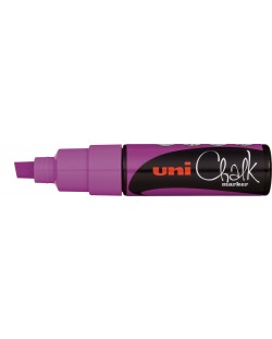 Marker creta Uniball - Violet, 8.0 mm